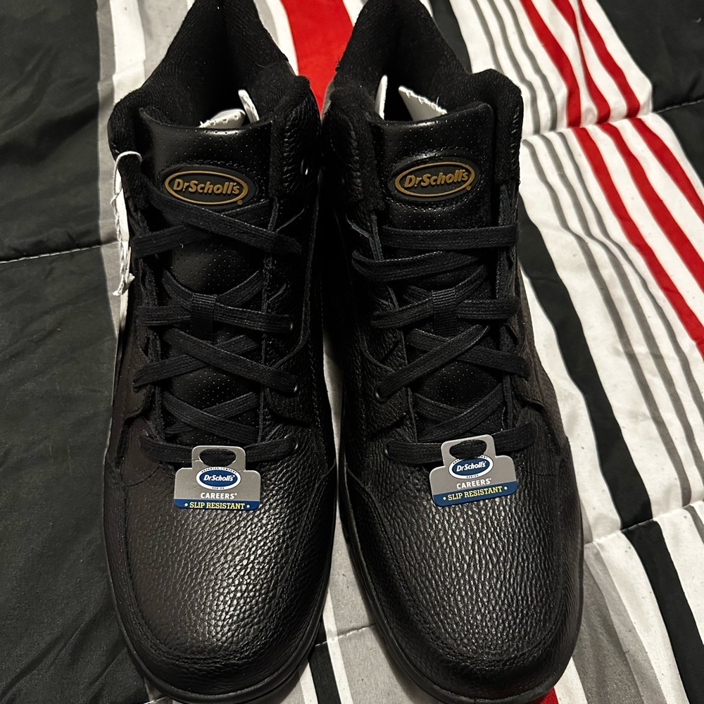 NWT | Dr. Scholl’s Slip Resistant Work Shoes | Black | Size 14 W